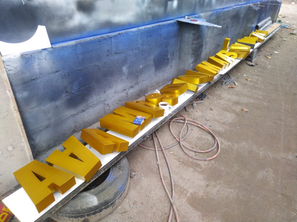 Custom Huruf Akrilik Jogja